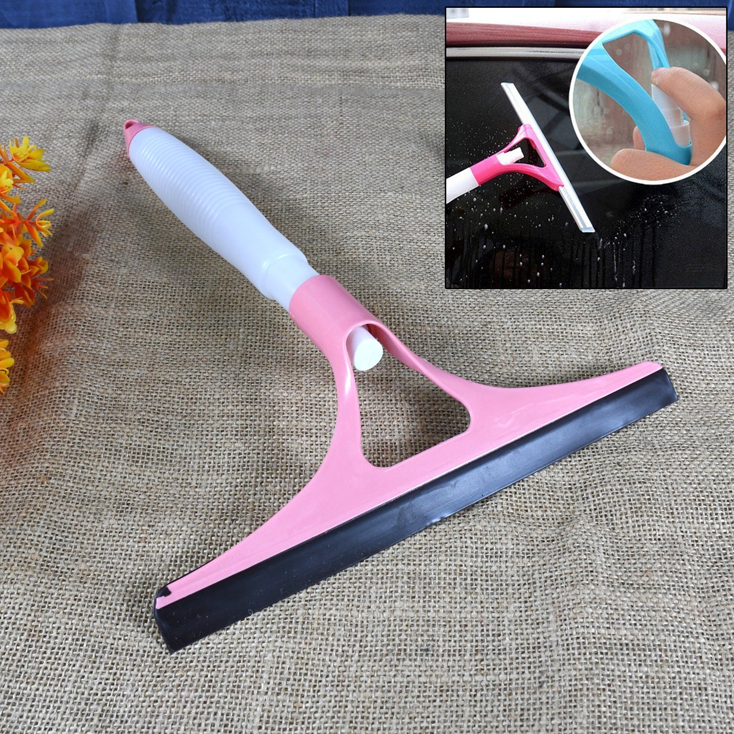 All-in-One Cleaning Brush: Spray, Wash, & Wipe (Windows, Glass, Car) (1 Pc) All-in-One Cleaning Brush: Spray, Wash, & Wipe (Windows, Glass, Car) (1 Pc)